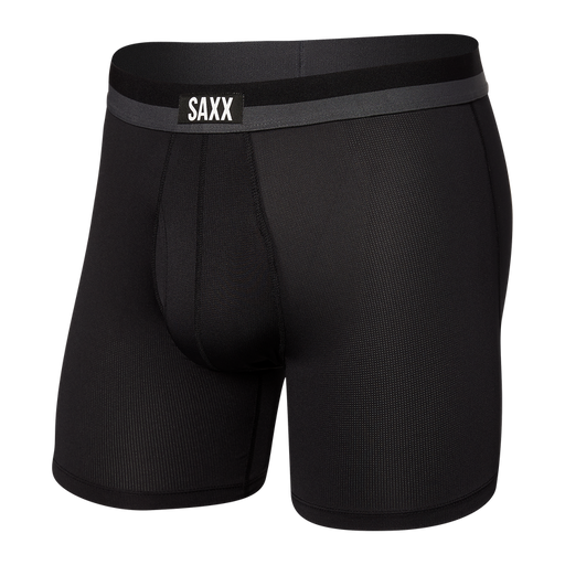 Saxx Sport Mesh Boxer Brief Black