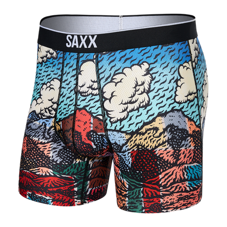 Saxx Volt Breathable Mesh Boxer Brief Encanto mesa/multi