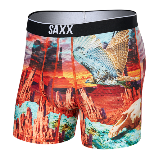 Saxx Volt Breathable Mesh Boxer Brief Monumentvalley/multi