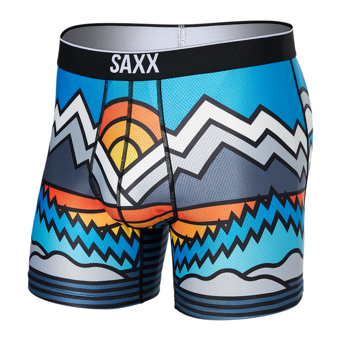 Saxx Volt Breathable Mesh Boxer Brief Greatoutdrawers/blu