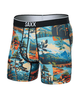 Saxx Men's Volt Breathable Mesh Boxer Brief Painted Landscape/Multi