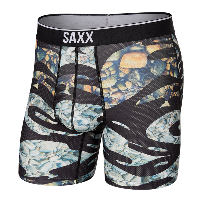 Saxx Volt Breathable Mesh Boxer Brief Ripple camo