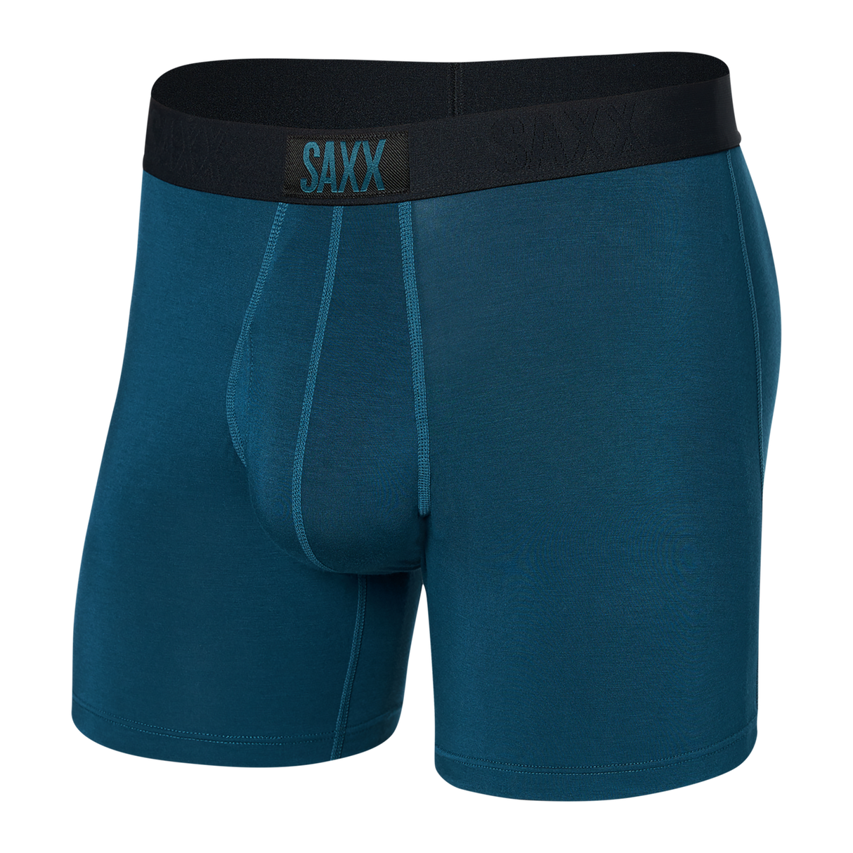 Saxx Men's Ultra Super Soft Boxer Brief Fly Deep Ocean