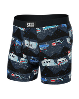 Saxx Men's Ultra Super Soft Boxer Brief Fly RV There Yet/Black