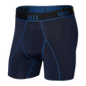 Saxx Kinetic Light-compression Mesh Boxer Brief Navy/city blue