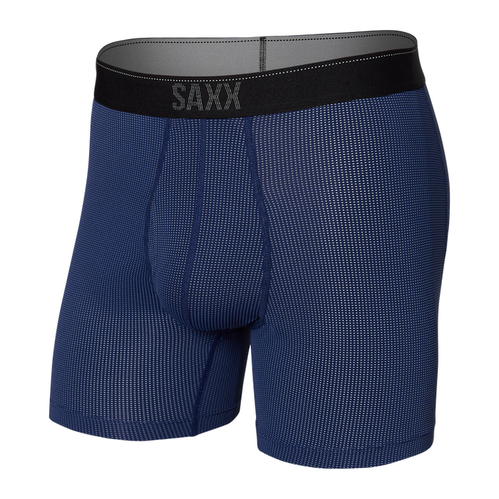 Saxx Quest Quick Dry Mesh Boxer Brief Midnight blue ii