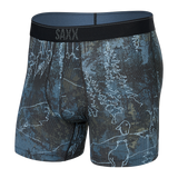 Saxx Quest Quick Dry Mesh Boxer Brief Smokey mtns/multi