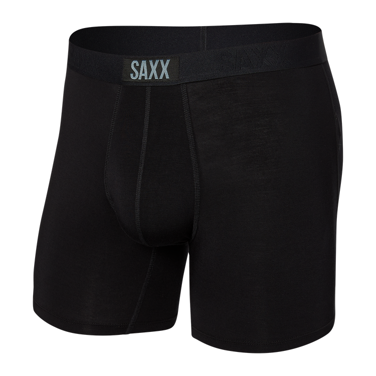 Saxx Vibe Super Soft Boxer Brief Black/black