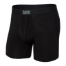 Saxx Men's Vibe Super Soft Boxer Brief Black/Black