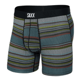 Saxx Men's Vibe Super Soft Boxer Brief Hyperactive Stripe-Multi