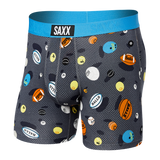 Saxx Vibe Super Soft Boxer Brief Ballstothewalls blk