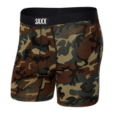 Saxx Men's Vibe Super Soft Boxer Brief Woodland Camo