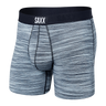 Saxx Vibe Super Soft Boxer Brief Spacedye hthr blue