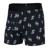 Saxx Droptemp Cooling Sleep Loose Fit Boxer Anglerwrangler/blk