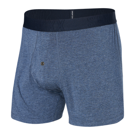 Saxx Droptemp Cooling Sleep Loose Fit Boxer Dark denim heather