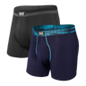 Saxx Sport Mesh 2-pack Boxer Brief Navy digi dna/black