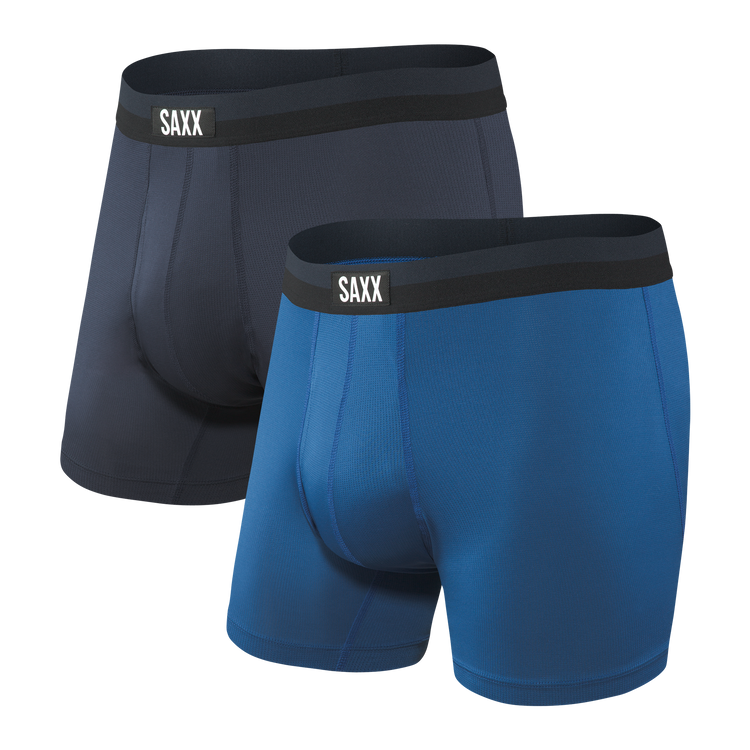 Saxx Sport Mesh 2-pack Boxer Brief Navy/city blue