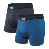 Saxx Sport Mesh 2-pack Boxer Brief Navy/city blue