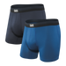 Saxx Sport Mesh 2-pack Boxer Brief Navy/city blue