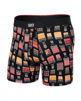 Saxx Men's Vibe Xtra Boxer Brief Fly Top Shelf/Black