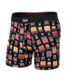 Saxx Men's Vibe Xtra Boxer Brief Fly Top Shelf/Black