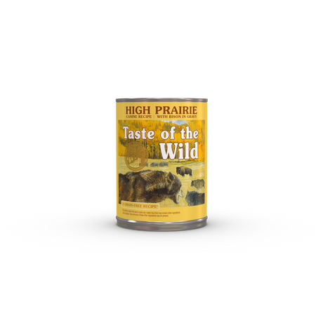 Taste of the Wild High Prairie Canine Recipe with Bison in Gravy - 13.2 OZ Can Bison in Gravy