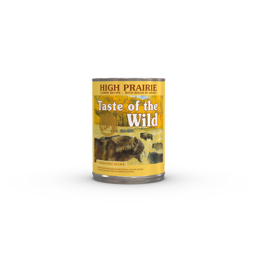 Taste of the Wild High Prairie Canine Recipe with Bison in Gravy - 13.2 OZ Can Bison in Gravy