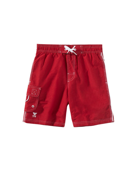 Tyr Boys’ Challenger Swim Short Red