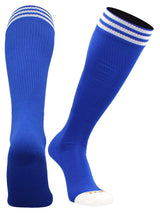 TCK Socks Prosport Tube Striped Otc Sock Royal/white