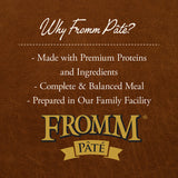 Fromm Family Pet Food Duck A La Veg Pate Wet Dog Food - 12.2 oz. Can