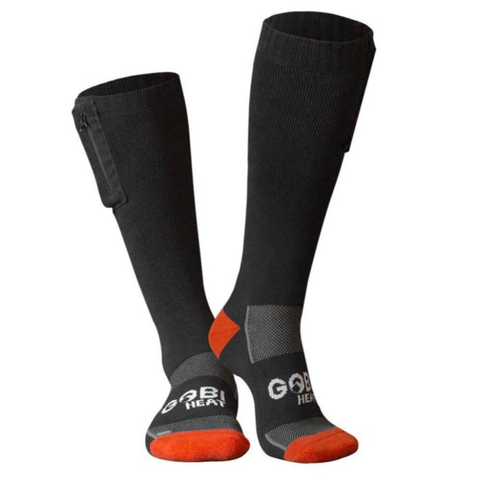 Gobi Heat Tread Heated Socks Gray-orange