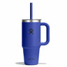 Hydro Flask Travel Tumbler Clear Lid Capri Blue 24oz Capri blue