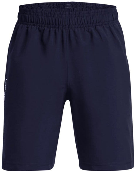 Under Armour Men's UA Tech Woven Wordmark Shorts - Photon Blue/White Photon Blue/White