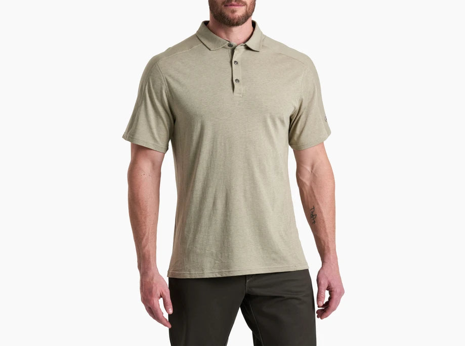 Kuhl Clothing Mens Brazen Kuhldry Polo Elm