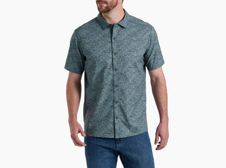 Kuhl Clothing Mens Kuhl Breeze Short-sleeve Deep Waters