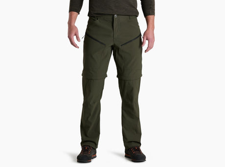Kuhl Clothing Mens Renegade Convertible Pant Dark Forest