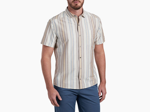 Kuhl Clothing Men's Intriguer Short-Sleeve Shirt - Sahara Sun Sahara Sun