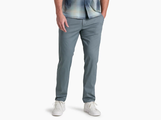 Kuhl Clothing Mens Resistor Lite Chino Tapered Charcoal Blue