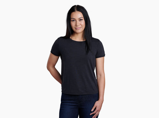 Kuhl Clothing Women's Inspira Short-Sleeve Shirt - Black Black