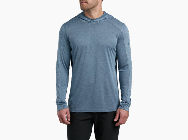 Kuhl Clothing Mens Kuhl Engineered Hoody Blue Cove