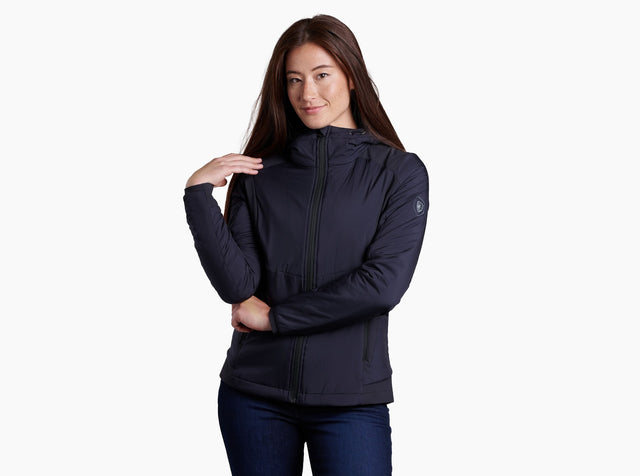 Kuhl Clothing Women's Aktivator Hoody - Blackout Blackout