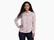 Kuhl Clothing Women's Hadley Long-Sleeve Shirt - Thistle Print Thistle Print