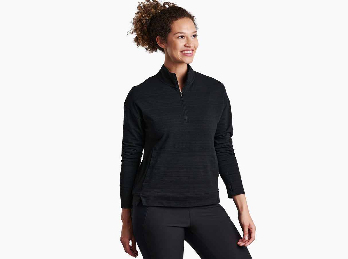 Kuhl Clothing Women's Accel Half-Zip - Black Black