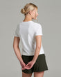 Kuhl Clothing Womens Solis Shortsleeve Crew White