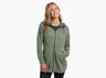 Kuhl Clothing Women's Hygge Long Jacket - Soft Pine Soft Pine