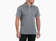 Kuhl Clothing Mens Kuhl Engineered Polo Heather Grey