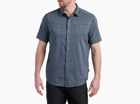 Kuhl Clothing Mens Stealth Short-sleeve Open Sea