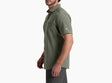 Kuhl Clothing Mens Optimizr Shortsleeve Pewter green