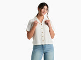 Kuhl Clothing Womens Luisa Short-sleeve Natural