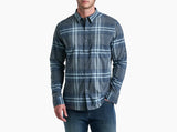 Kuhl Clothing Mens Response Long-sleeve Charcoal Blue